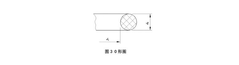 O型橡膠密封圈截面結構圖