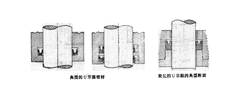 典型U型密封圈結構圖