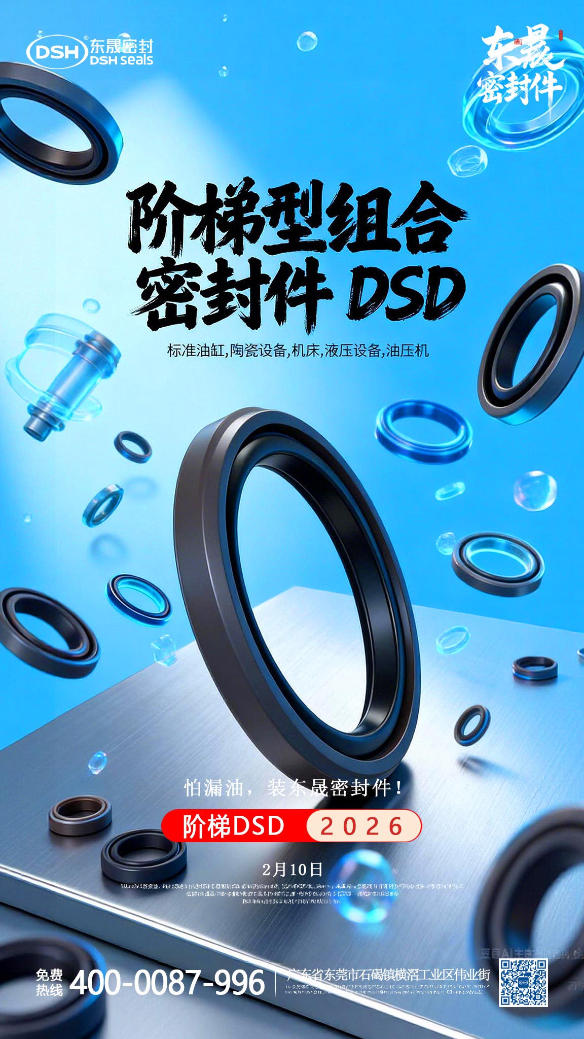 階梯型組合密封件DSD-2000 (2)