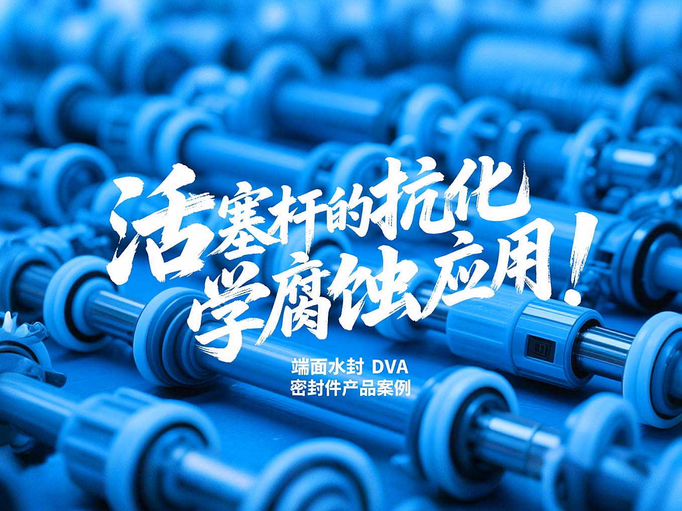 端面水封DVA密封件產(chǎn)品案例 ? 活塞桿的抗化學腐蝕應用！